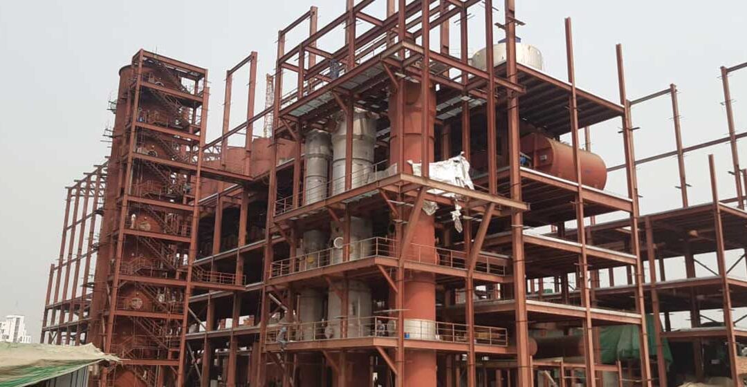 Dhaka Sugar refinery taking shape