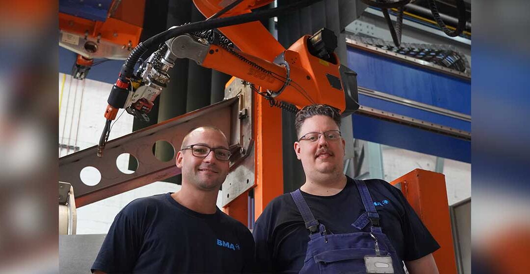 Automation in action: welding robots optimise production and make for a better work environment at BMA