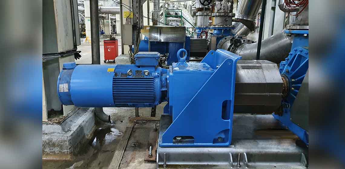 DRP120 from BMA: high throughput, long service life