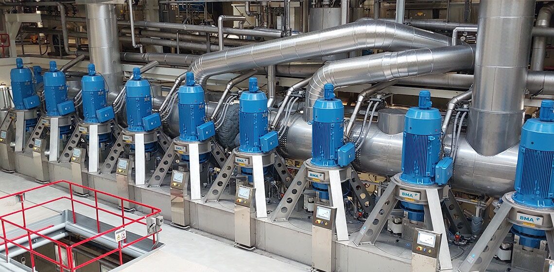 Vierverlaten sugar factory: ten new batch centrifugals from BMA in operation