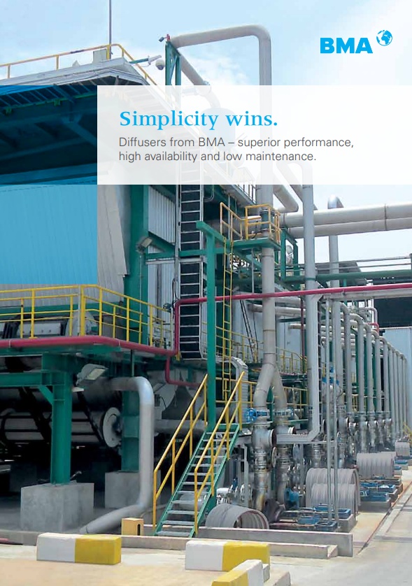 BMA brochure "BMA Beet Extraction"
