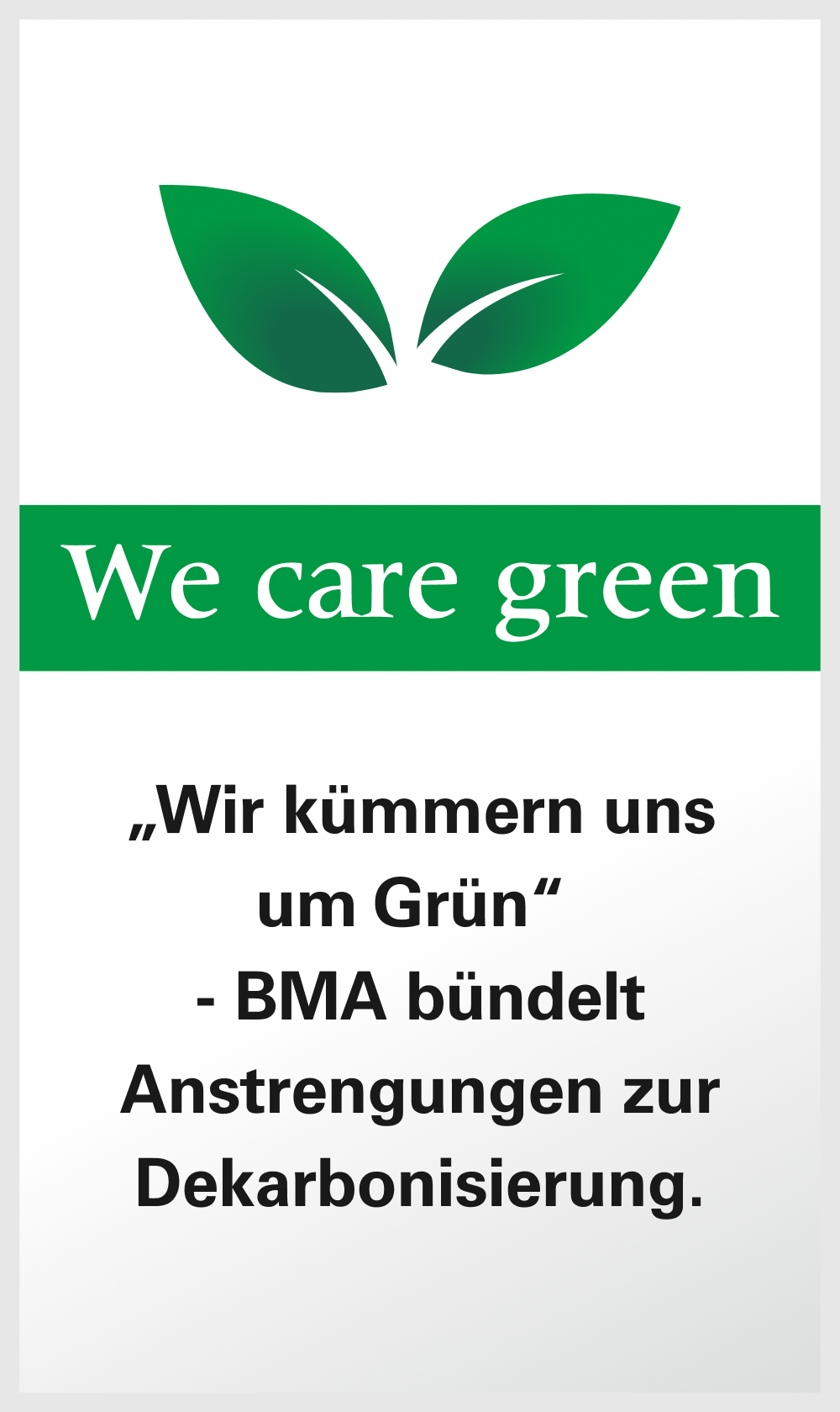 We care green